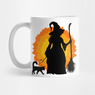 Halloween witch Mug